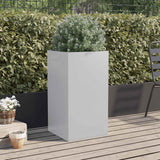 Vidaxx jardinière 42x38x75 cm acier galvanisé couleur argent