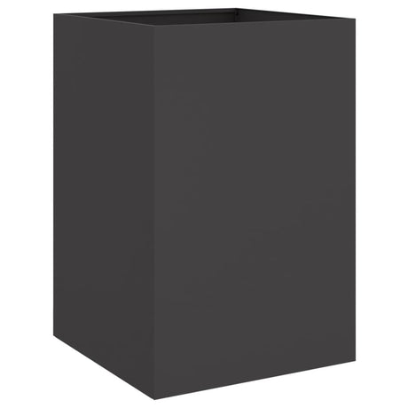 Vidaxx jardinière 52x48x75 cm acier noir