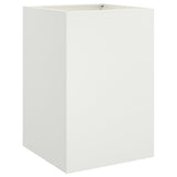Vidaxx jardinière 52x48x75 cm acier blanc