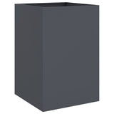 Vidaxx jardinière 52x48x75 cm acier anthracite