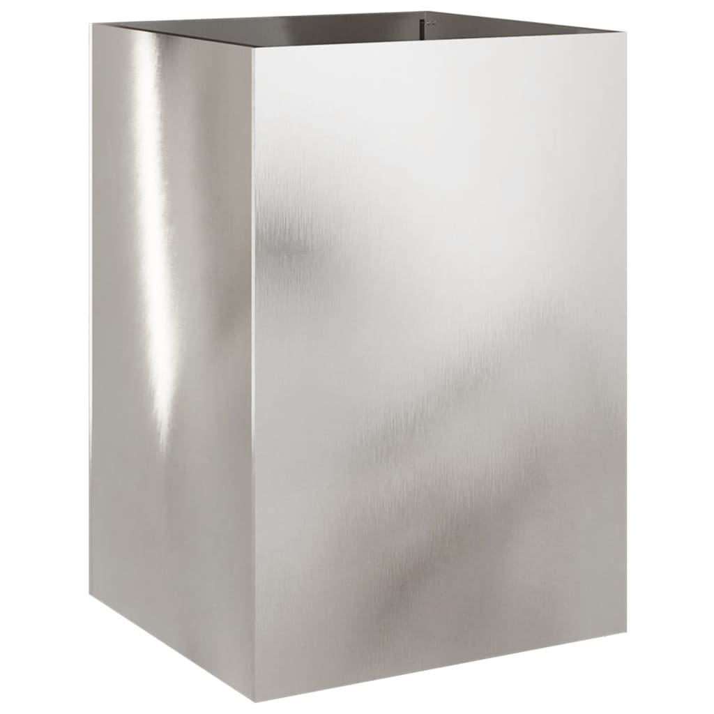 Vidaxl Planning box 52x48x75 cm Stainless steel silver colored