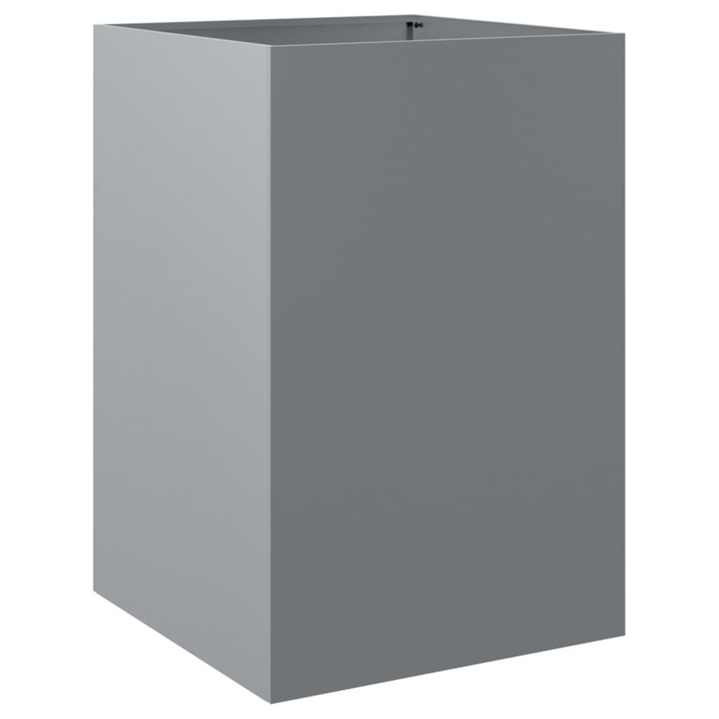 Vidaxl Planning box 52x48x75 cm galvanized steel silver colored