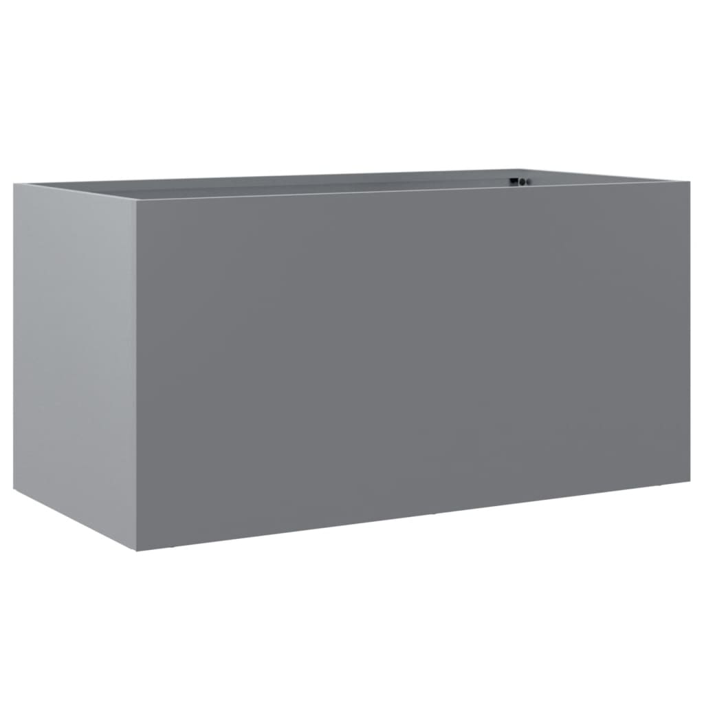 Vidaxl Planning box 62x30x29 cm galvanized steel silver colored