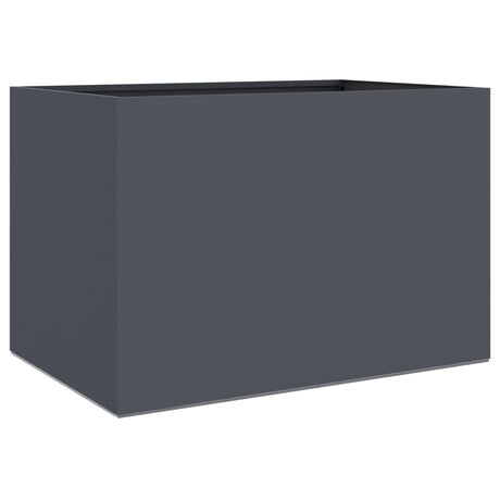 Vidaxx jardinière 62x40x39 cm acier anthracite