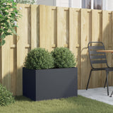 Vidaxx jardinière 62x40x39 cm acier anthracite