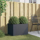 Vidaxx jardinière 62x47x46 cm acier anthracite