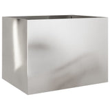 Vidaxl Planning box 62x47x46 cm stainless steel silver colored