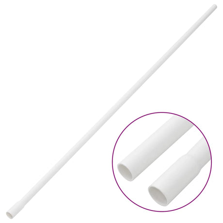 Vidaxxl goulotte de câbles ø16 mm 10 m PVC