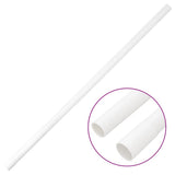 Vidaxxl goulottes de câbles avec colliers ø25 mm 10 m PVC