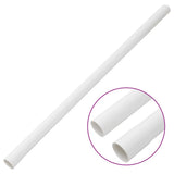 Goulottes de câbles Vidaxxl avec colliers ø30 mm 10 m PVC