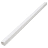 Vidaxxl goulotte de câbles 33x33 mm 10 m PVC