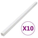 Vidaxl kabelgoot 40x25 mm 10 m pvc