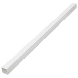 Vidaxxl goulotte de câbles 60x40 mm 10 m PVC