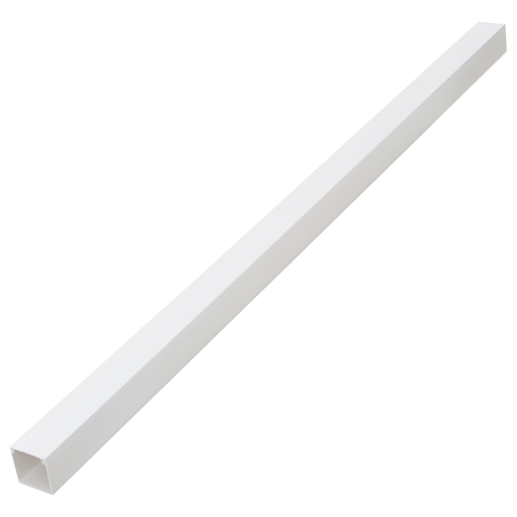 Vidaxxl goulotte de câbles 60x60 mm 10 m PVC