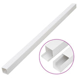 Vidaxxl goulotte de câbles 100x60 mm 10 m PVC