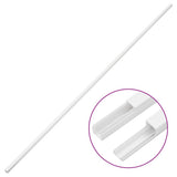 Vidaxxl goulotte de câbles 20x10 mm 30 m PVC