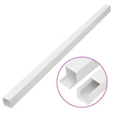 Vidaxxl goulotte de câbles 40x25 mm 30 m PVC