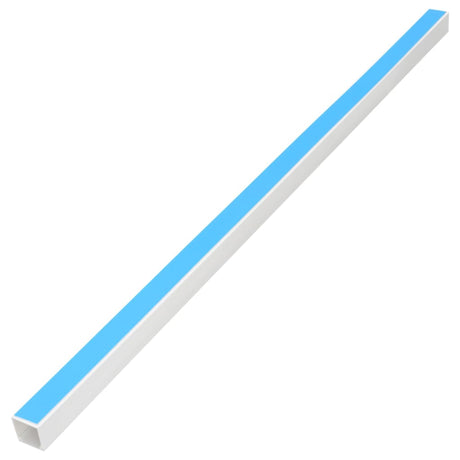 Vidaxxl goulotte de câbles autocollante 33x33 mm 10 m PVC
