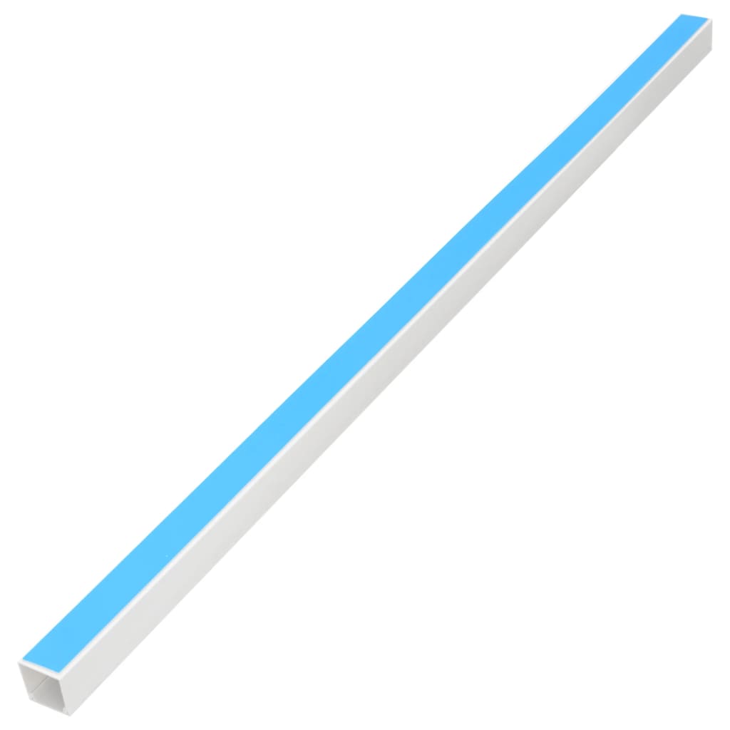 Vidaxxl goulotte de câbles autocollante 25x25 mm 30 m PVC