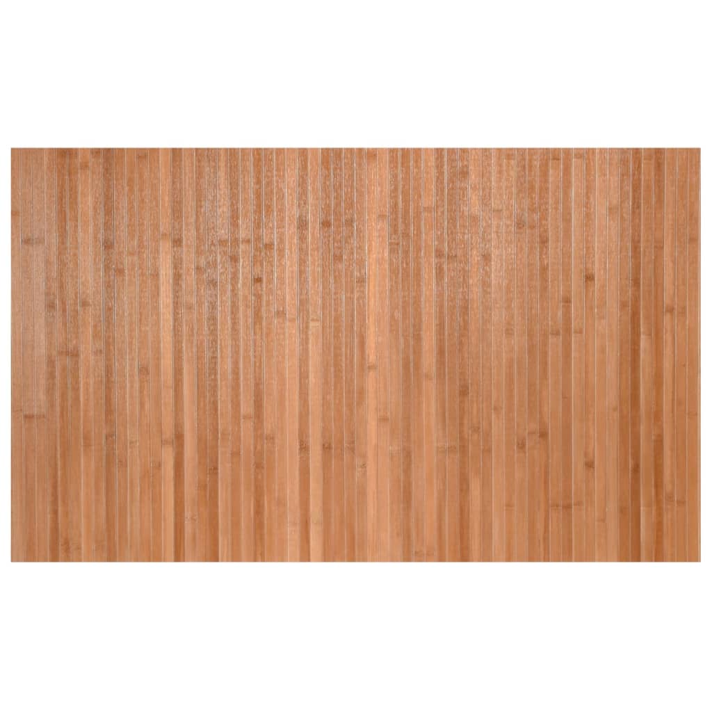 Vidaxl tapis rectangulaire 60x100 cm bambou naturel