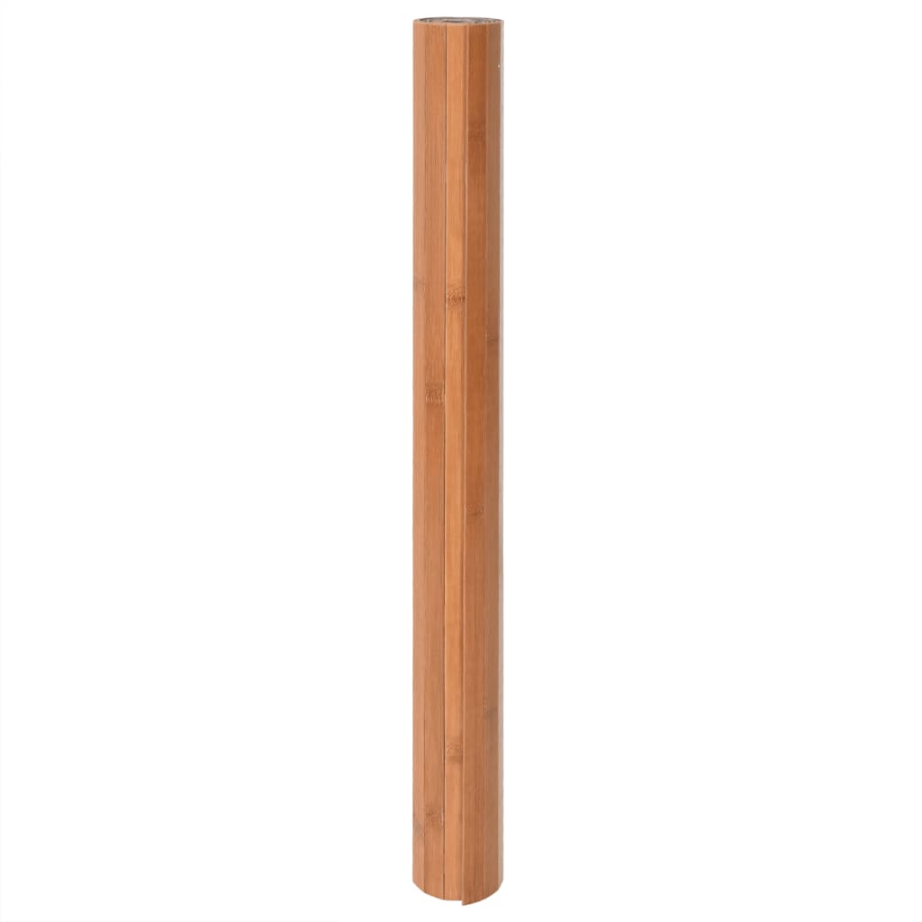 Vidaxx tapis rectangulaire 60x100 cm bambou naturel