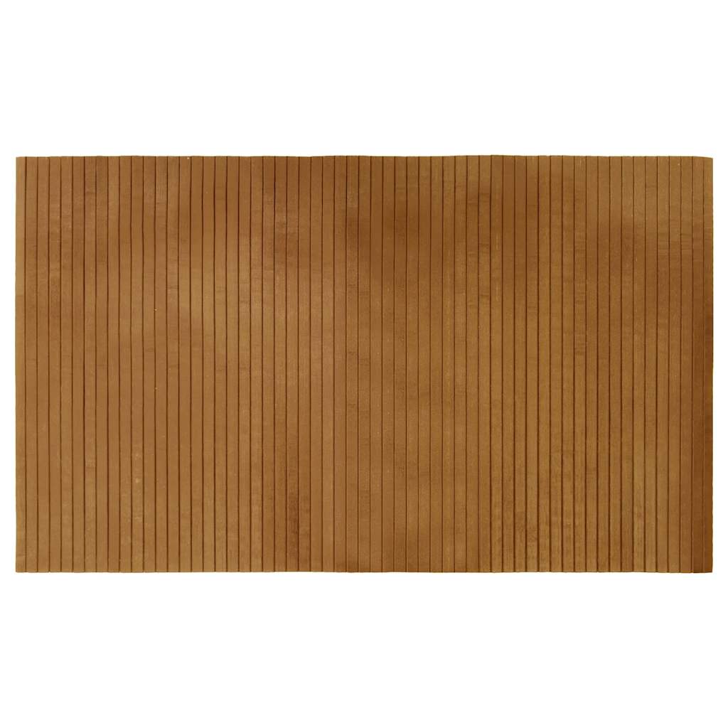 Vidaxx tapis rectangulaire 60x100 cm bambou marron