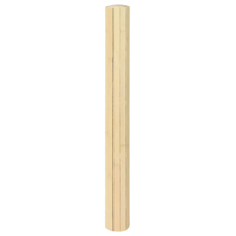 Vidaxl vloerkleed rechthoekig 60x200 cm bamboe lichtnaturel