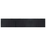 Vidaxx tapis rectangulaire 60x300 cm bambou noir