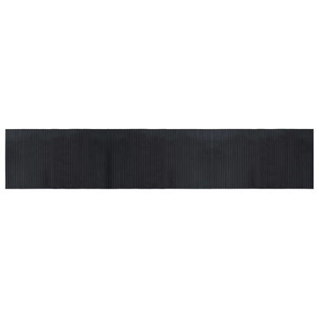 Vidaxx tapis rectangulaire 60x300 cm bambou noir