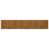 Vidaxx tapis rectangulaire 60x300 cm bambou marron
