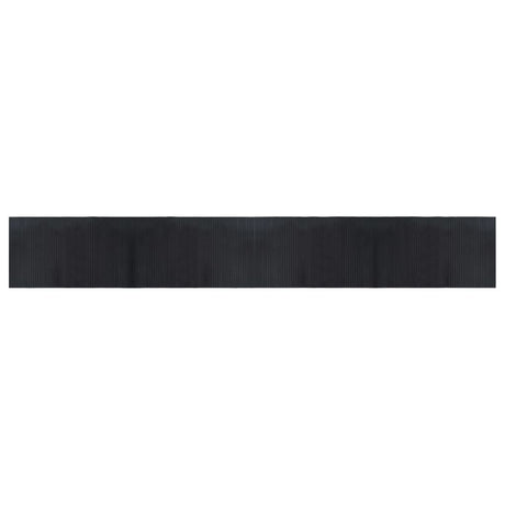 Vidaxx tapis rectangulaire 60x400 cm bambou noir