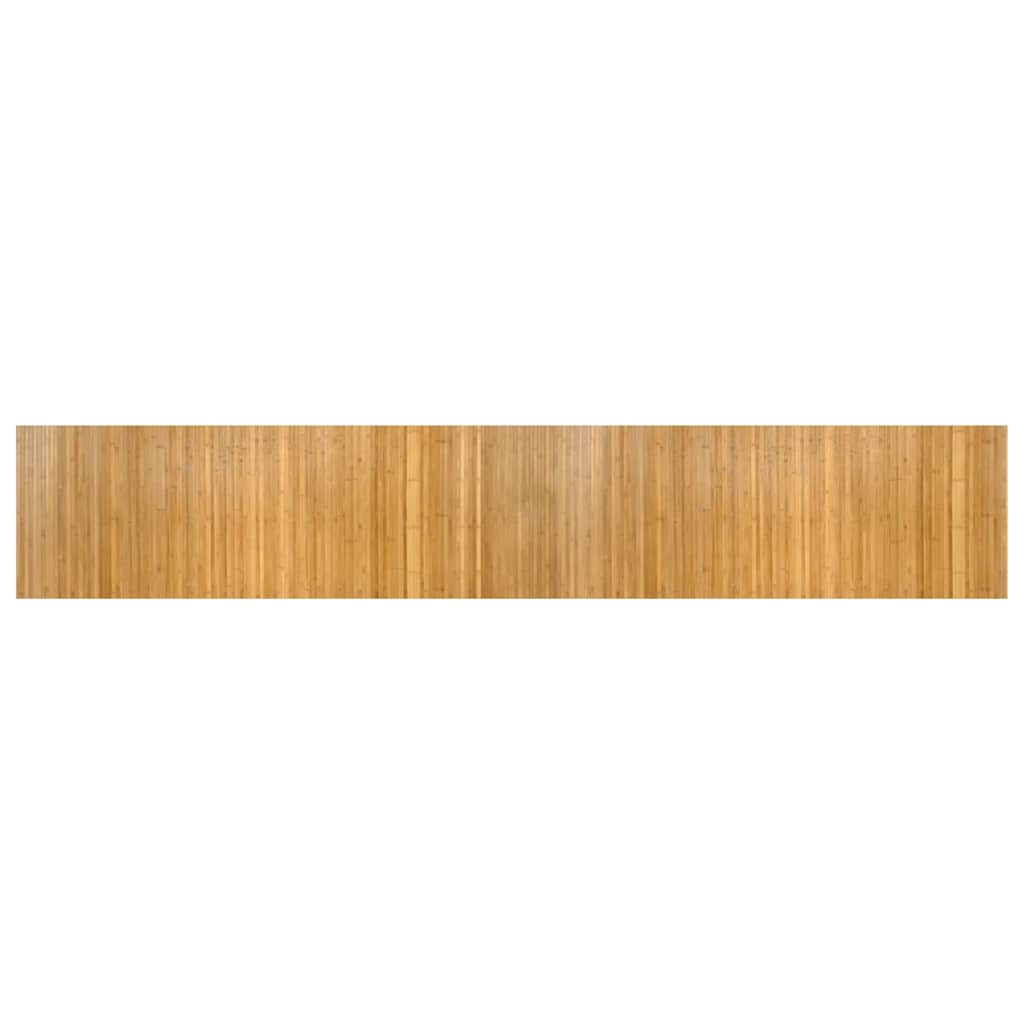 Vidaxx tapis rectangulaire 60x400 cm bambou naturel