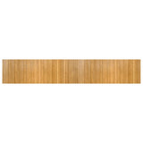 Vidaxx tapis rectangulaire 60x400 cm bambou naturel
