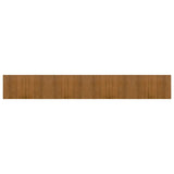 Vidaxx tapis rectangulaire 60x400 cm bambou marron