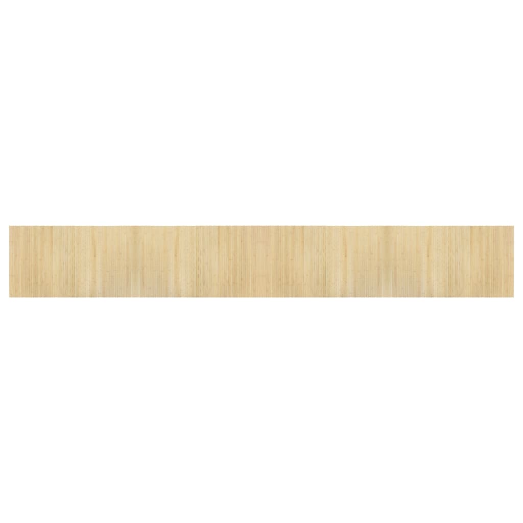 Vidaxl Rug Rectangular 60x400 cm Bambu Light Natural