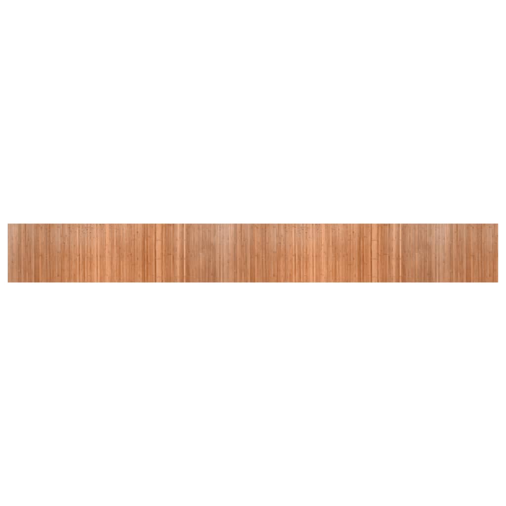 Vidaxl rectangulaire 60x500 cm bambou naturel