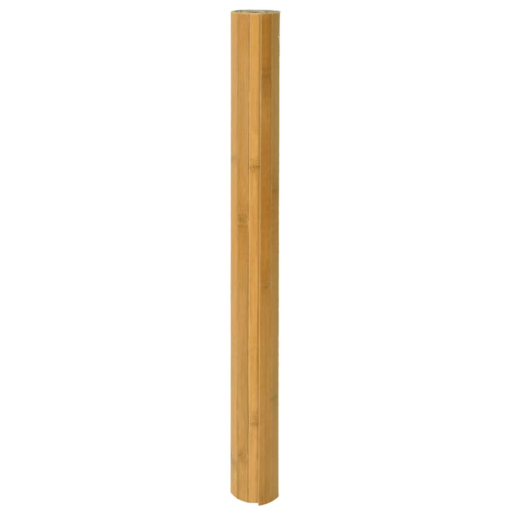 Vidaxx tapis rectangulaire 60x500 cm bambou naturel