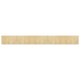 Vidaxx tapis rectangulaire 60x500 cm bambou naturel clair
