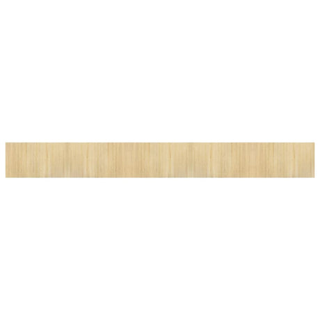 Vidaxx tapis rectangulaire 60x500 cm bambou naturel clair