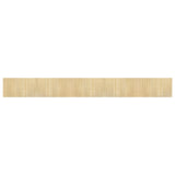 Vidaxl Rug Rectangular 60x500 cm Bambu Light Natural