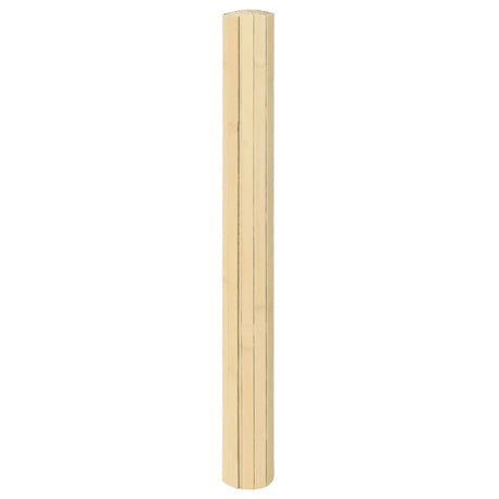 Vidaxx tapis rectangulaire 60x500 cm bambou naturel clair