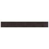 Vidaxx tapis rectangulaire 60x500 cm bambou marron foncé
