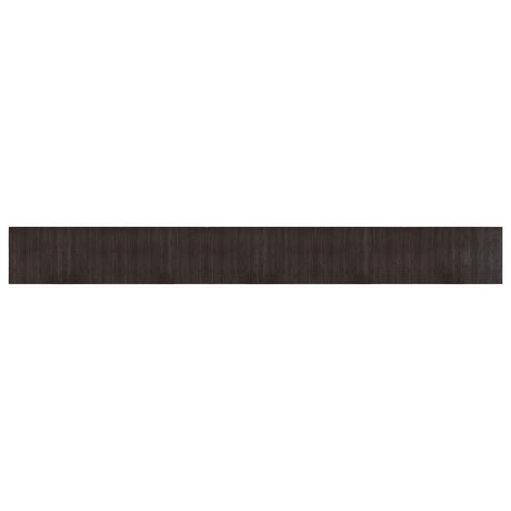 Vidaxx tapis rectangulaire 60x500 cm bambou marron foncé