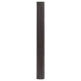 Vidaxx tapis rectangulaire 60x500 cm bambou marron foncé
