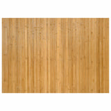Vidaxx tapis rectangulaire 70x100 cm bambou naturel