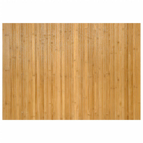 Vidaxx tapis rectangulaire 70x100 cm bambou naturel