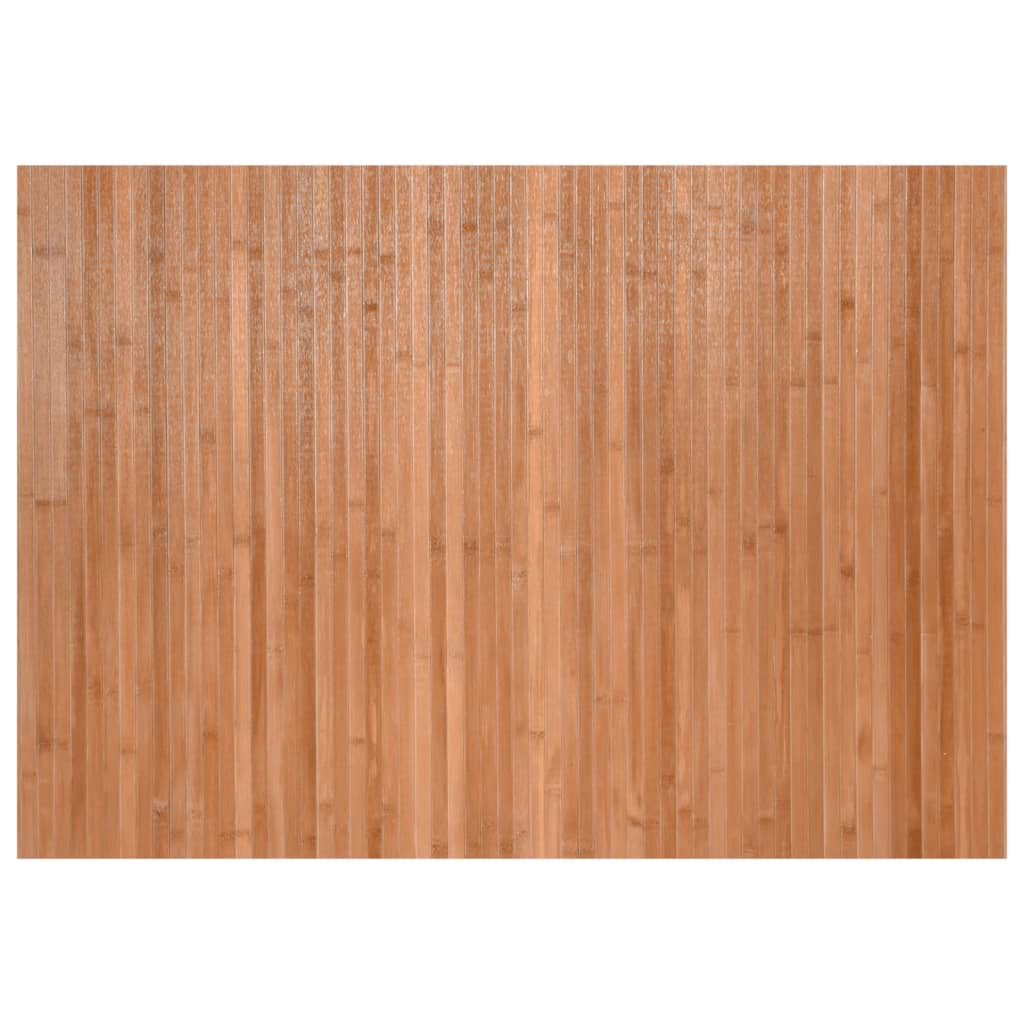 Vidaxl rectangulaire 70x100 cm bambou naturel