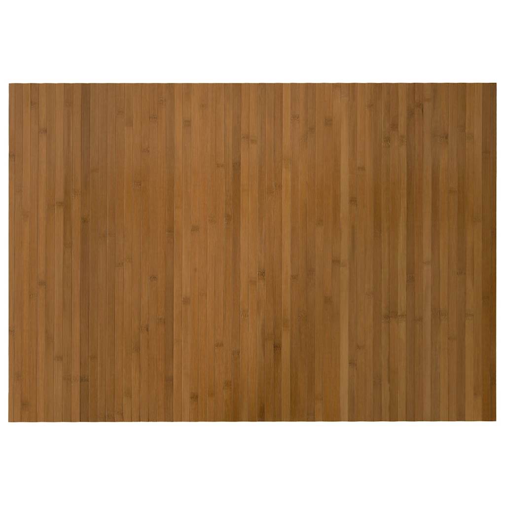 Vidaxx tapis rectangulaire 70x100 cm bambou marron