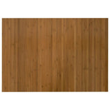 Vidaxx tapis rectangulaire 70x100 cm bambou marron