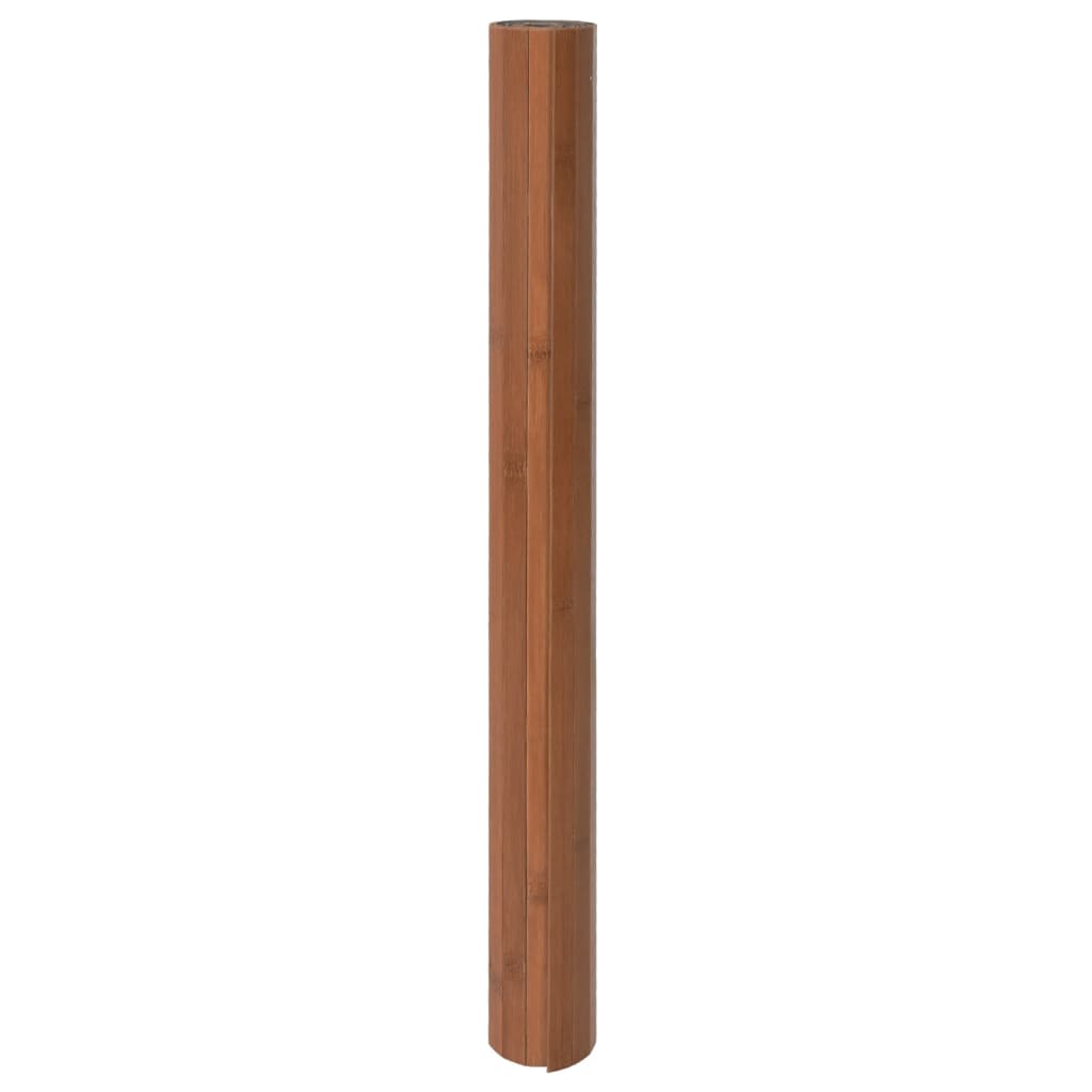 Vidaxl prostokątny 70x100 cm Bamboo Brown